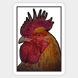 Rooster / El Gallo Sticker